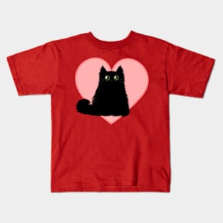 Valentine Kitty Kids T-Shirt